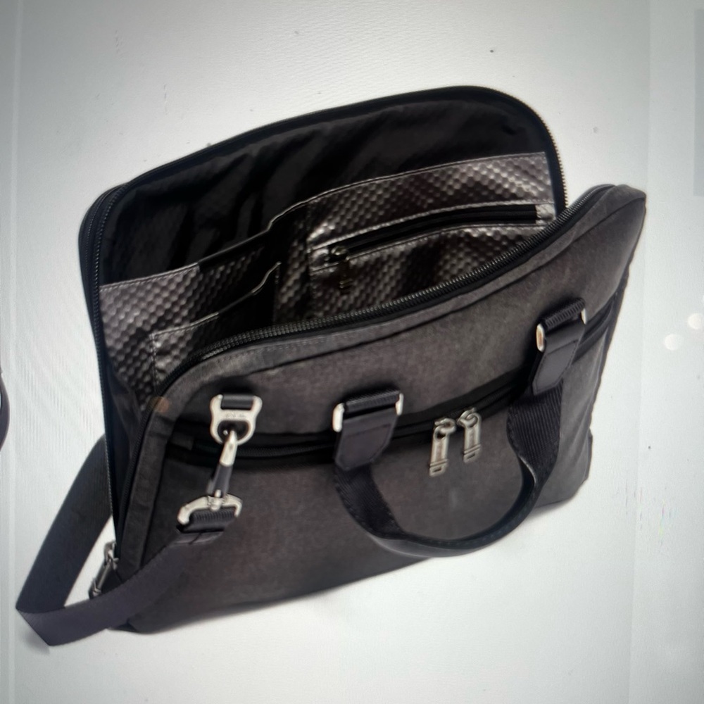 Tumi Alpha Bravo Aviano Slim Briefcase View 2